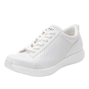 TRAQ by Alegria QEST Perf White Sneakers - Size 38 EU Womens